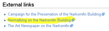 Moisei Ginzburg external links