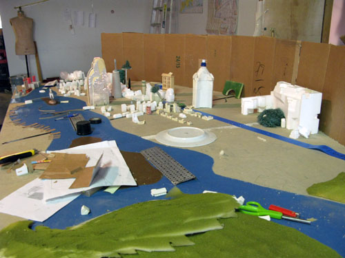 diorama sense of scale