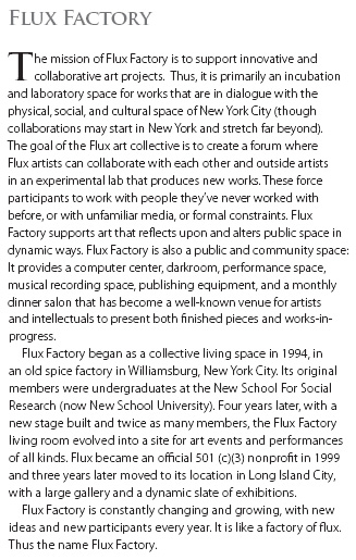 NYNYNY catalogue text