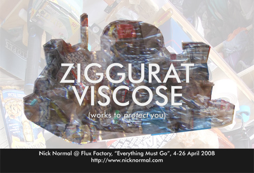 ziggurat viscose card