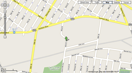normal space google map